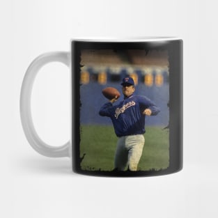 Nolan Ryan Playing NFL Mug